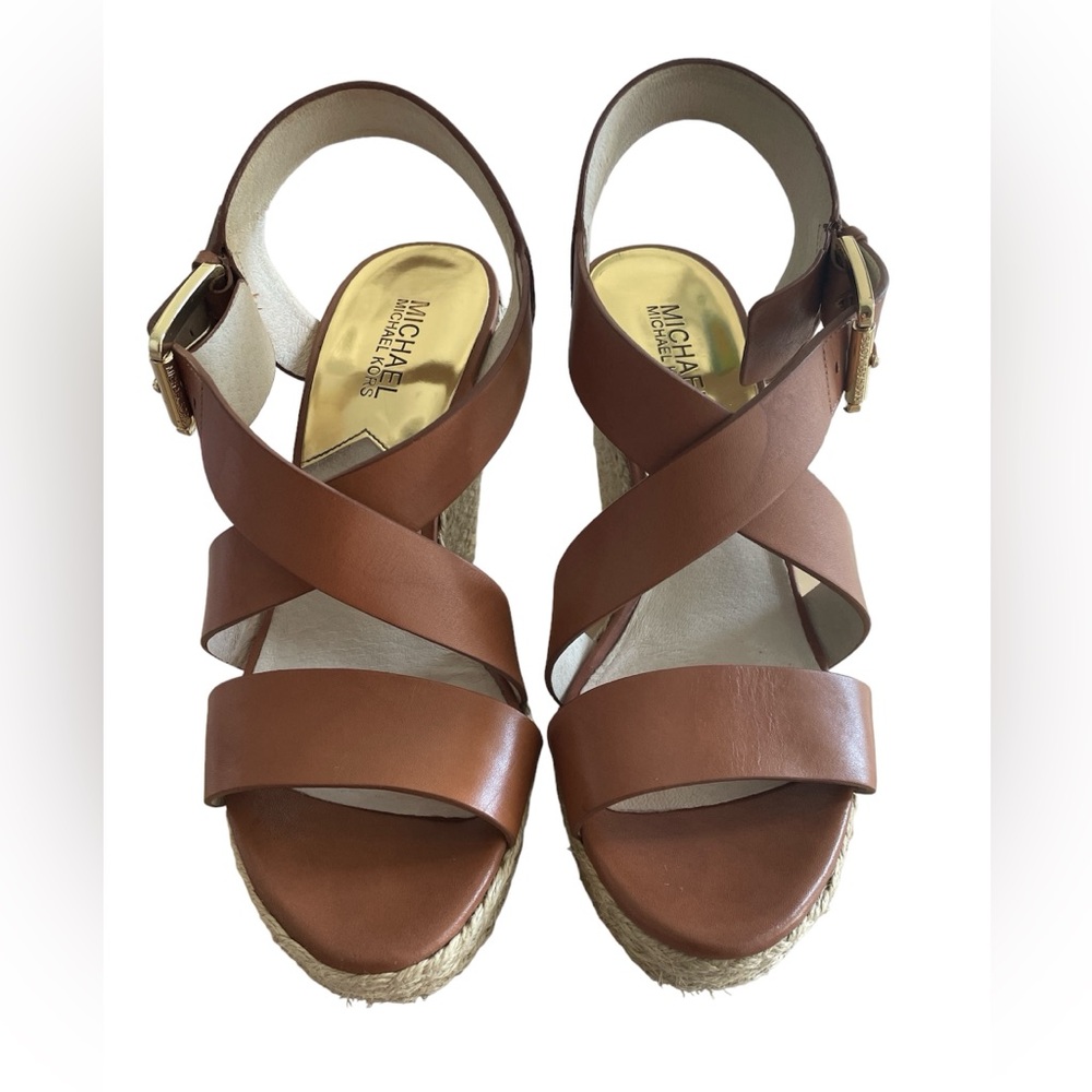 Michael Kors Espadrille Wedge Sandals